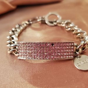 Chicos studded silver bracelet